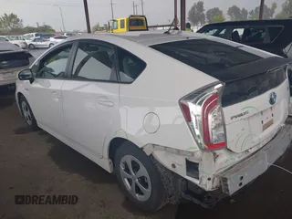 2015 Toyota Prius Four with VIN JTDKN3DU8F1919028, listed as a IAAI auction lot 41936329 with 73,001 mi miles. Bid and sale history available at carsss.com. Image 3.
