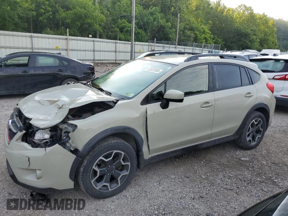 2015 Subaru Crosstrek Premium with VIN JF2GPAFC6F8319688, listed as a Copart auction lot 62822095 with 98,149 mi miles and Salvage title. Bid and sale history available at DreamBid. Image 1.