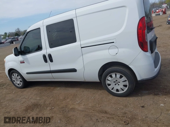 2017 Ram ProMaster City Cargo Tradesman SLT with VIN ZFBERFBBXH6D69847, listed as a IAAI auction lot 42113553 with 223,315 mi miles and . Bid and sale history available at DreamBid. Image 14.