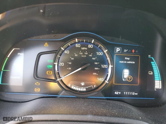 2019 Hyundai Ioniq Plug-In Hybrid with VIN KMHC65LD3KU159724, listed as a Copart auction lot 43084935 with NaN miles and Salvage Title. Bid and sale history available at carsss.com. Image 9.