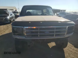 1996 Ford Bronco Custom with VIN 1FMEU15H2TLB67974, listed as a Copart auction lot 75960594 with 236,973 mi miles and Clean Title. Bid and sale history available at carsss.com. Image 5.