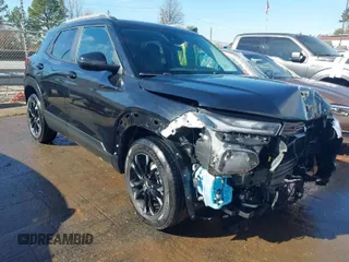 2023 Chevrolet TrailBlazer LT with VIN KL79MPS25PB013308, listed as a IAAI auction lot 41626146 with 42,197 mi miles. Bid and sale history available at carsss.com. Image 1.