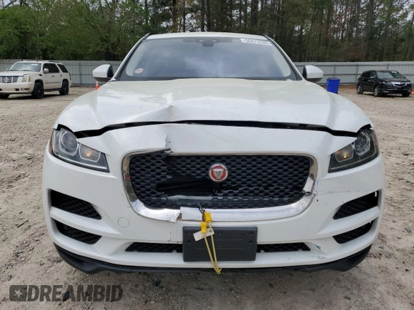 2018 Jaguar F-Pace 25t Premium with VIN SADCJ2FX2JA259633, listed as a Copart auction lot 50873505 with 117,812 mi miles and Salvage title. Bid and sale history available at DreamBid. Image 5.