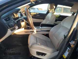 2012 BMW 7 Series 750Li with VIN WBAKB8C59CC964363, listed as a Copart auction lot 89381095 with 103,010 mi miles and Salvage Title. Bid and sale history available at carsss.com. Image 7.