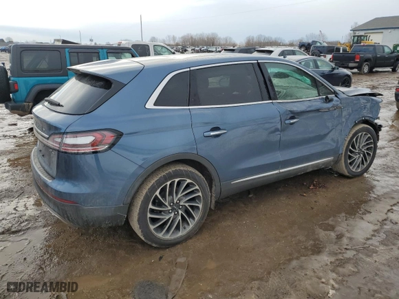 2019 Lincoln Nautilus Reserve with VIN 2LMPJ8L96KBL53042, listed as a Copart auction lot 45749535 with 37,506 mi miles and Clean Title. Bid and sale history available at carsss.com. Image 3.