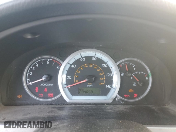 2006 Suzuki Forenza z VIN KL5JD56Z96K478173, wystawiony jako Copart lot #87059644 z przebiegiem 234 059 mil mil oraz Szkoda całkowita • Salvage title. Historia ofert i sprzedaży dostępna na DreamBid. Obrazek 9.