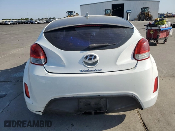2012 Hyundai Veloster w/Gray Int with VIN KMHTC6AD9CU025190, listed as a Copart auction lot 59702755 with 188,579 mi miles and Salvage title. Bid and sale history available at DreamBid. Image 6.