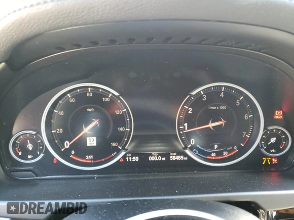 2017 BMW X6 xDrive35i with VIN 5UXKU2C39H0U28464, listed as a Copart auction lot 72980332 with 58,485 mi miles. Bid and sale history available at carsss.com. Image 9.