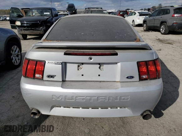2000 Ford Mustang GT with VIN 1FAFP42X5YF137053, listed as a Copart auction lot 47726985 with 0 mi miles and Non Repairable. Bid and sale history available at carsss.com. Image 6.
