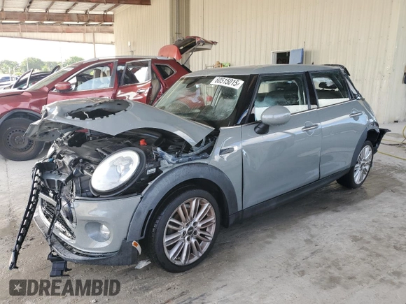 2018 MINI Hardtop 4 Door Cooper with VIN WMWXU1C55J2F79623, listed as a Copart auction lot 60515015 with Not provided miles and Salvage title. Bid and sale history available at DreamBid. Image 1.