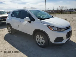 2017 Chevrolet Trax LS with VIN 3GNCJKSB9HL189435, listed as a Copart auction lot 50135165 with 56,018 mi miles and Salvage Title. Bid and sale history available at carsss.com. Image 4.