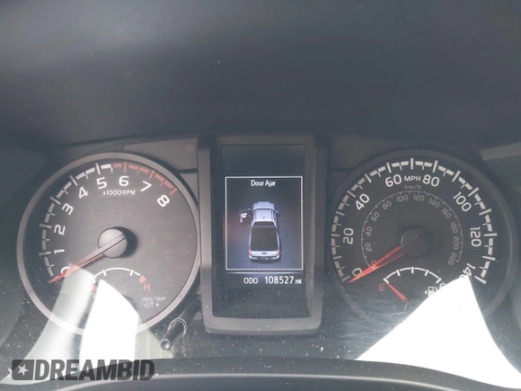 2019 Toyota Tacoma SR with VIN 5TFSX5ENXKX064059, listed as a IAAI auction lot 40901024 with 108,527 mi miles and . Bid and sale history available at DreamBid. Image 7.