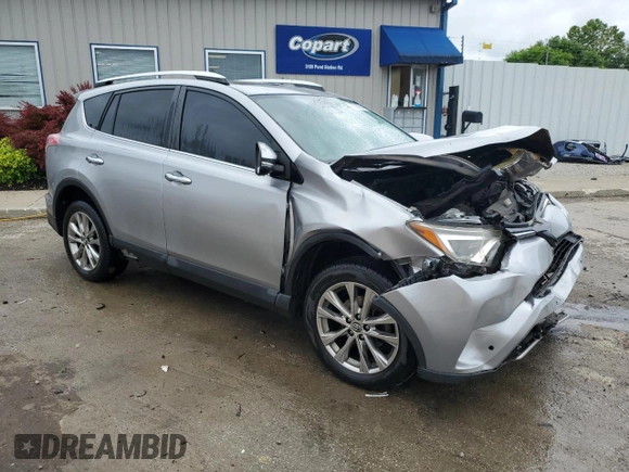 2016 Toyota RAV4 Limited with VIN 2T3YFREV8GW237125, listed as a Copart auction lot 60002385 with 169,070 mi miles and Non repairable. Bid and sale history available at DreamBid. Image 4.