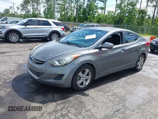 2013 Hyundai Elantra GLS z VIN 5NPDH4AE5DH416470, wystawiony jako IAAI lot #42254952 z przebiegiem 127 059 mil mil oraz . Historia ofert i sprzedaży dostępna na DreamBid. Obrazek 2.
