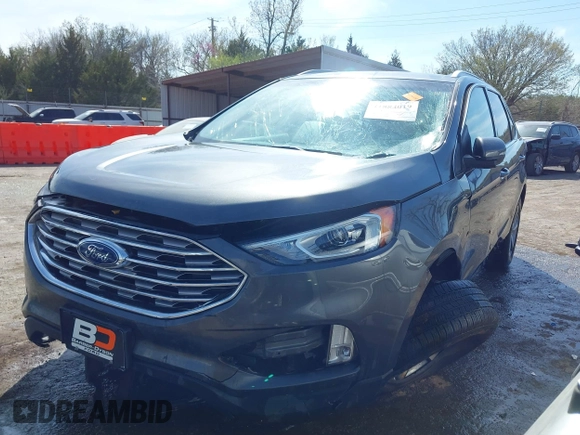 2019 Ford Edge SEL with VIN 2FMPK3J95KBB75834, listed as a IAAI auction lot 41884019 with 82,298 mi miles. Bid and sale history available at carsss.com. Image 19.