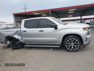 2020 Chevrolet Silverado 1500 Custom with VIN 3GCPWBEH8LG260041, listed as a IAAI auction lot 41571553 with 59,049 mi miles. Bid and sale history available at carsss.com. Image 13.