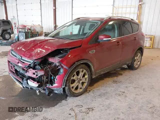 2014 Ford Escape Titanium with VIN 1FMCU0JX6EUC58726, listed as a IAAI auction lot 41656779 with 162,888 mi miles. Bid and sale history available at carsss.com. Image 17.