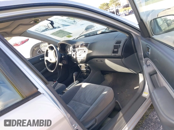 2004 Honda Civic EX z VIN 2HGES26834H541264, wystawiony jako IAAI lot #41259815 z przebiegiem 40 526 mil mil oraz . Historia ofert i sprzedaży dostępna na DreamBid. Obrazek 5.