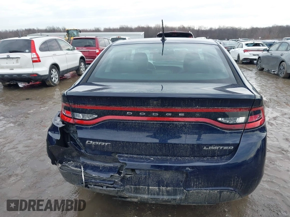 2015 Dodge Dart Limited with VIN 1C3CDFCB5FD142397, listed as a IAAI auction lot 41469465 with 115,195 mi miles. Bid and sale history available at carsss.com. Image 16.
