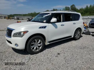 2011 Infiniti QX56 7-passenger with VIN JN8AZ2NF8B9503328, listed as a Copart auction lot 53872795 with Not Provided miles and Clean Title. Bid and sale history available at DreamBid. Image 1.