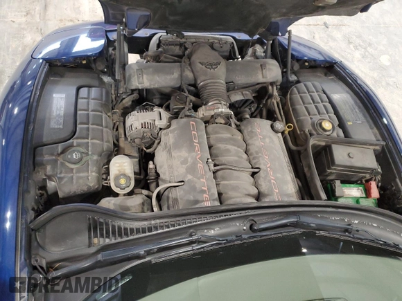 2004 Chevrolet Corvette with VIN 1G1YY32G945121487, listed as a Copart auction lot 84855464 with 106,097 mi miles and Salvage Title. Bid and sale history available at carsss.com. Image 11.