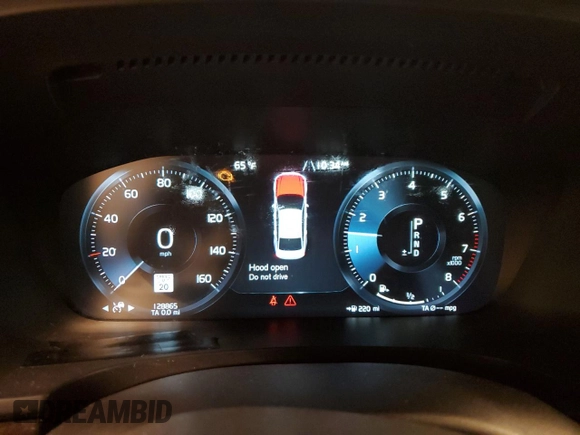 2019 Volvo S90 Momentum with VIN LVY102MK4KP096892, listed as a Copart auction lot 87326264 with 128,865 mi miles and Clean Title. Bid and sale history available at carsss.com. Image 9.