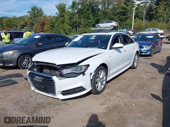 2017 Audi A6 Premium Plus with VIN WAUG8AFC6HN074016, listed as a IAAI auction lot 40417161 with 126,388 mi miles. Bid and sale history available at carsss.com. Image 18.