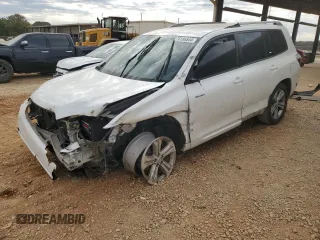 2010 Toyota Highlander Sport with VIN 5TDXK3EH8AS003350, listed as a Copart auction lot 76186544 with 192,380 mi miles and Salvage title. Bid and sale history available at DreamBid. Image 1.