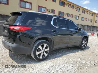 2018 Chevrolet Traverse LT z VIN 1GNERHKW0JJ224142, wystawiony jako Copart lot #57854935 z przebiegiem 93 544 mil mil oraz Szkoda całkowita • Salvage title. Historia ofert i sprzedaży dostępna na DreamBid. Obrazek 3.