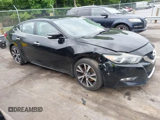 2016 Nissan Maxima Platinum with VIN 1N4AA6AP3GC404117, listed as a IAAI auction lot 42343721 with 206,730 mi miles and . Bid and sale history available at DreamBid. Image 1.