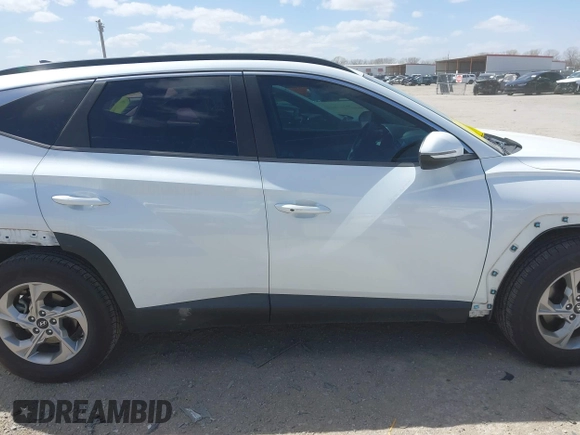 2022 Hyundai Tucson SEL with VIN 5NMJB3AE5NH003705, listed as a IAAI auction lot 41841086 with 36,568 mi miles. Bid and sale history available at carsss.com. Image 13.