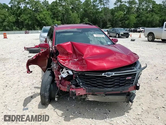 2023 Chevrolet Equinox RS with VIN 3GNAXMEG9PS150163, listed as a Copart auction lot 62826605 with 31,903 mi miles and Salvage title. Bid and sale history available at DreamBid. Image 15.