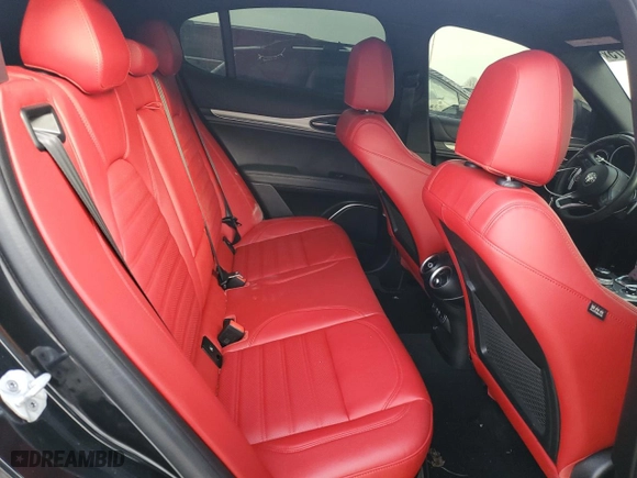 2023 Alfa Romeo Stelvio Ti with VIN ZASPAKBN9P7D57170, listed as a Copart auction lot 43062075 with 35,783 mi miles and Salvage Title. Bid and sale history available at carsss.com. Image 11.