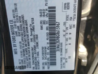 2016 Lincoln MKZ с VIN 3LN6L2G98GR615967, выставлен на аукционе Copart как лот 73792814 с пробегом 86 598 миль миль и Списание • Salvage title. История ставок и продаж доступна на DreamBid. Изображение 12.