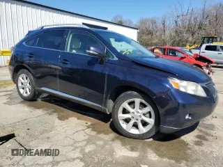 2010 Lexus RX 350 with VIN 2T2ZK1BA8AC040987, listed as a Copart auction lot 47974085 with 193,343 mi miles and Salvage Title. Bid and sale history available at DreamBid. Image 4.