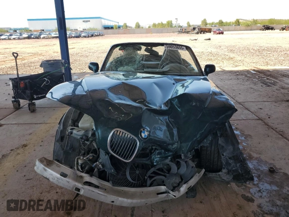 1998 BMW 3 Series Z3 2.8 z VIN 4USCJ3337WLC15638, wystawiony jako Copart lot #59053655 z przebiegiem 128 978 mil mil oraz Szkoda całkowita • Salvage title. Historia ofert i sprzedaży dostępna na DreamBid. Obrazek 5.