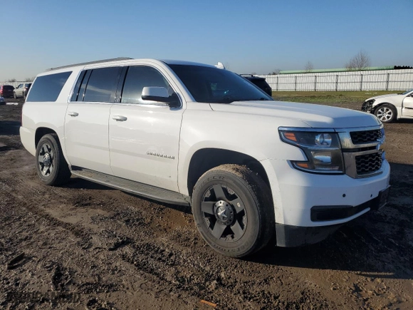 2018 Chevrolet Suburban LS with VIN 1GNSCGKC0JR272245, listed as a Copart auction lot 47000635 with 136,353 mi miles and Salvage Title. Bid and sale history available at carsss.com. Image 4.