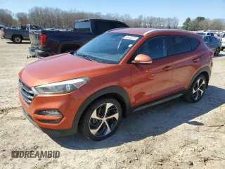 2016 Hyundai Tucson Limited with VIN KM8J33A21GU215589, listed as a Copart auction lot 48438225 with 196,831 mi miles and Clean Title. Bid and sale history available at carsss.com. Image 1.