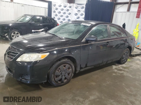 2011 Toyota Camry LE with VIN 4T1BF3EKXBU698689, listed as a Copart auction lot 83700574 with 124,746 mi miles and Salvage Title. Bid and sale history available at carsss.com. Image 1.