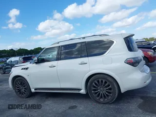 2016 Infiniti QX80 with VIN JN8AZ2NE6G9125296, listed as a IAAI auction lot 40869127 with 96,998 mi miles. Bid and sale history available at carsss.com. Image 14.