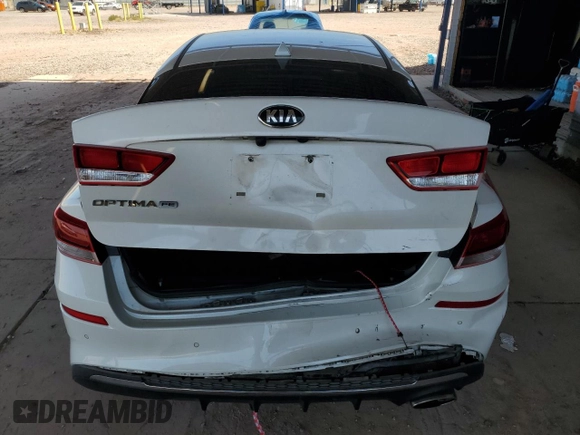 2019 Kia Optima LX z VIN 5XXGT4L39KG336198, wystawiony jako Copart lot #58867975 z przebiegiem 83 992 mil mil oraz Szkoda całkowita • Salvage title. Historia ofert i sprzedaży dostępna na DreamBid. Obrazek 6.