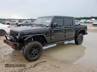 2023 Jeep Gladiator Sport S with VIN 1C6HJTAG9PL525183, listed as a Copart auction lot 63820365 with 13,805 mi miles and Salvage title. Bid and sale history available at DreamBid. Image 1.