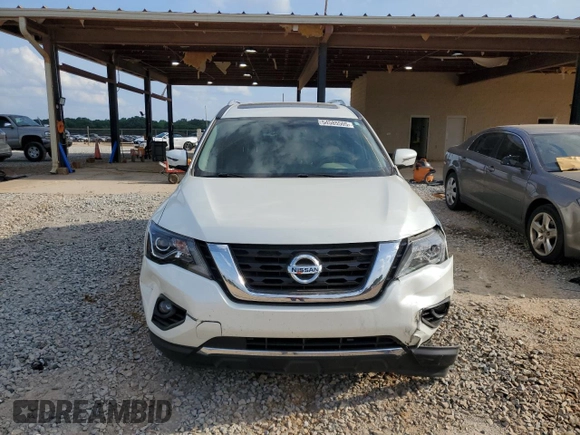2017 Nissan Pathfinder Platinum with VIN 5N1DR2MN8HC651164, listed as a Copart auction lot 54585505 with 98,691 mi miles and Salvage title. Bid and sale history available at DreamBid. Image 5.