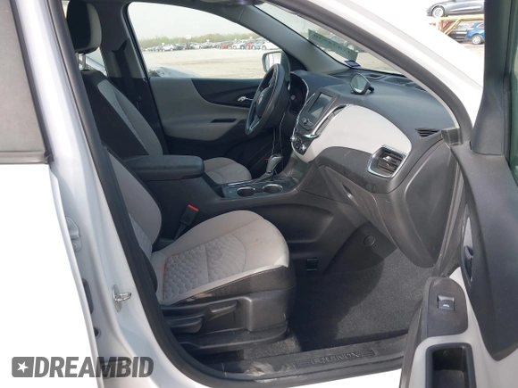 2020 Chevrolet Equinox LS with VIN 3GNAXHEV0LS591907, listed as a IAAI auction lot 41834530 with 81,093 mi miles and . Bid and sale history available at DreamBid. Image 5.