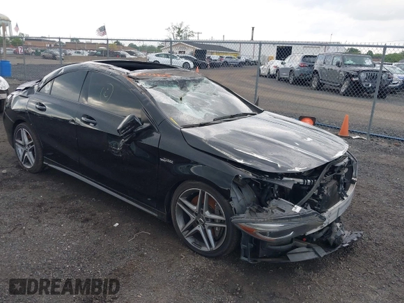 2014 Mercedes-Benz CLA 45 AMG with VIN WDDSJ5CB5EN067774, listed as a IAAI auction lot 42373325 with 108,428 mi miles and . Bid and sale history available at DreamBid. Image 1.