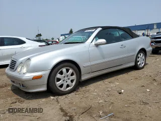 2002 Mercedes-Benz CLK 320/430 z VIN WDBLK65G52T115953, wystawiony jako Copart lot #59510165 z przebiegiem 129 612 mil mil oraz Czysty tytuł • Clean title. Historia ofert i sprzedaży dostępna na DreamBid. Obrazek 1.