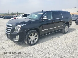 2018 Cadillac Escalade ESV Premium Luxury z VIN 1GYS4JKJ6JR192671, wystawiony jako Copart lot #58437025 z przebiegiem 71 350 mil mil oraz Szkoda całkowita • Salvage title. Historia ofert i sprzedaży dostępna na DreamBid. Obrazek 1.