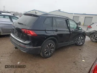 2023 Volkswagen Tiguan S with VIN 3VVFB7AX3PM102667, listed as a Copart auction lot 85290424 with 15,436 mi miles and Salvage title. Bid and sale history available at DreamBid. Image 3.