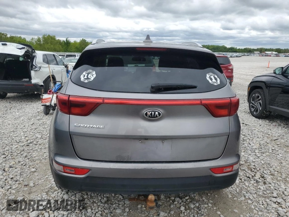 2017 Kia Sportage LX z VIN KNDPMCAC6H7183873, wystawiony jako Copart lot #58050925 z przebiegiem 116 754 mil mil oraz Czysty tytuł • Clean title. Historia ofert i sprzedaży dostępna na DreamBid. Obrazek 6.