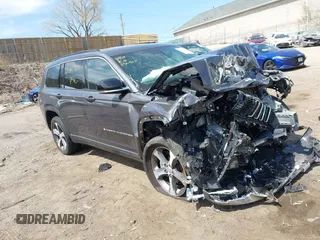 2024 Jeep Grand Cherokee Limited with VIN 1C4RJKBG2R8531452, listed as a IAAI auction lot 42099767 with 13,398 mi miles and . Bid and sale history available at DreamBid. Image 1.